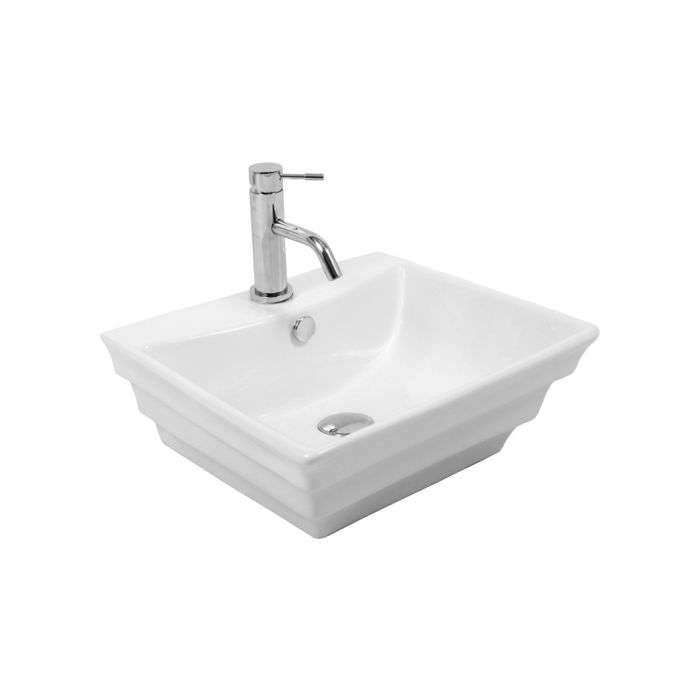Icon Red White Sandy Free-Standing Basin