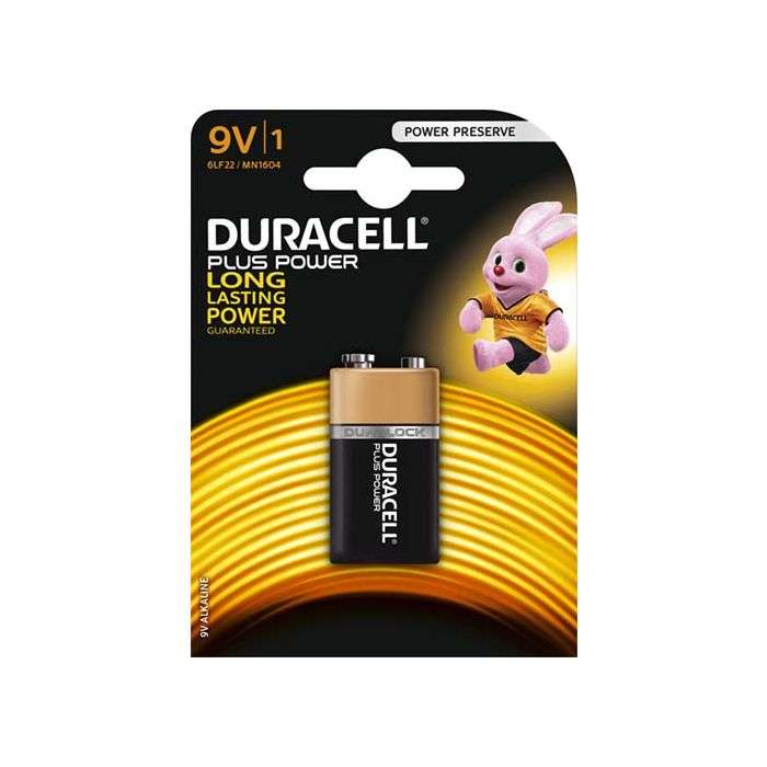 Duracell Plus 9V Battery