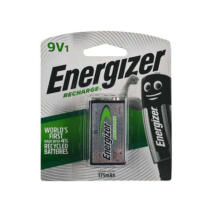 Energizer Recharge 9V Battery