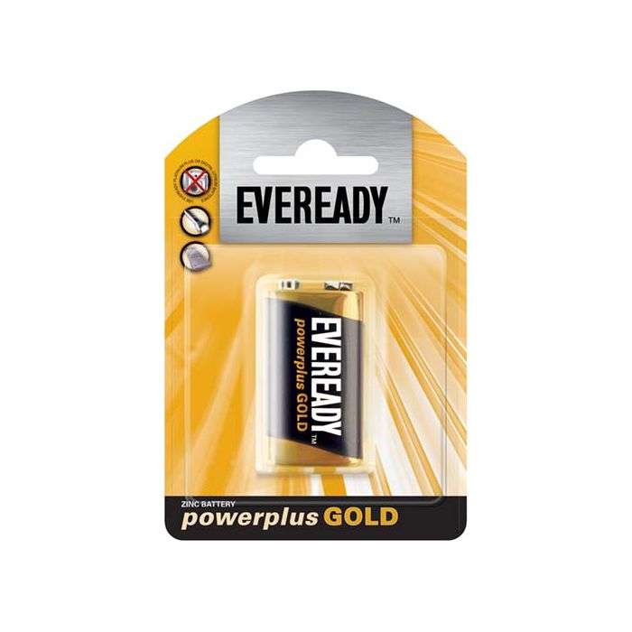 Eveready Powerplus Gold 9V Battery