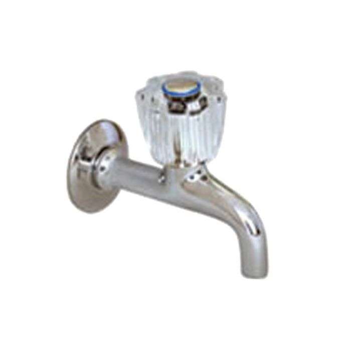 Icon Red Chrome Plated Aries Bibtap 15mm