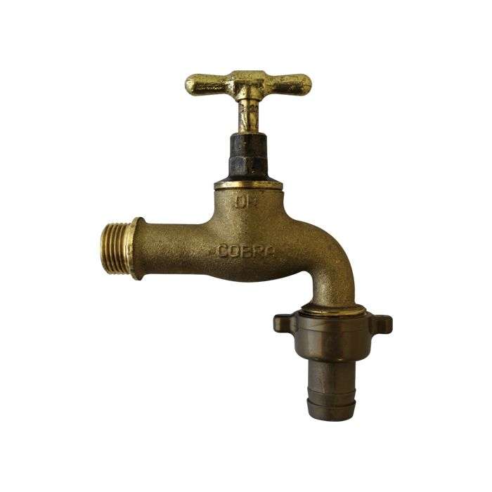Cobra Brass Hose Bibtap 15mm