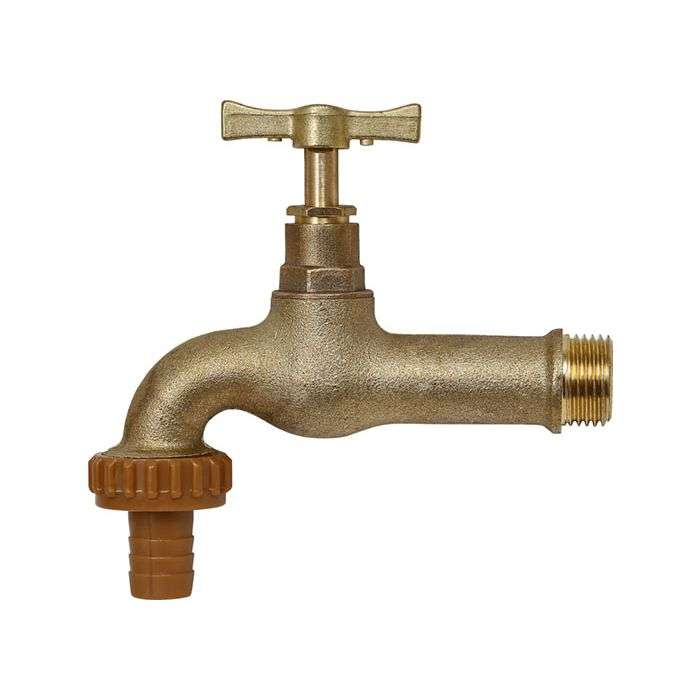 Brass Extended Hose Bibtap 15 x 20mm