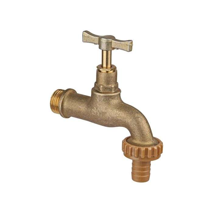 Brass Light Pattern Hose Bibtap 15 x 20mm