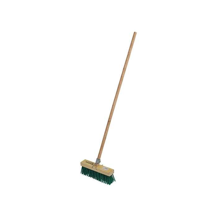 Academy Brushware Wooden Handle Soft Gutter Sweeper Broom 305mm
