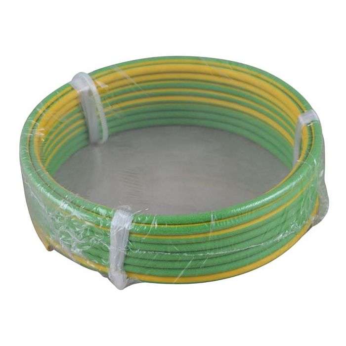 Green & Yellow House Wire 2.5mm x 10m