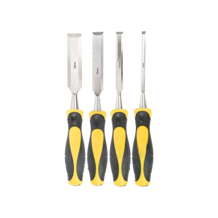Tork Craft 4 Piece Wood Chisel Set
