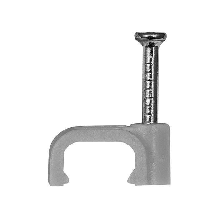 Flat Cable Clips 8.5mm - 100 Pack