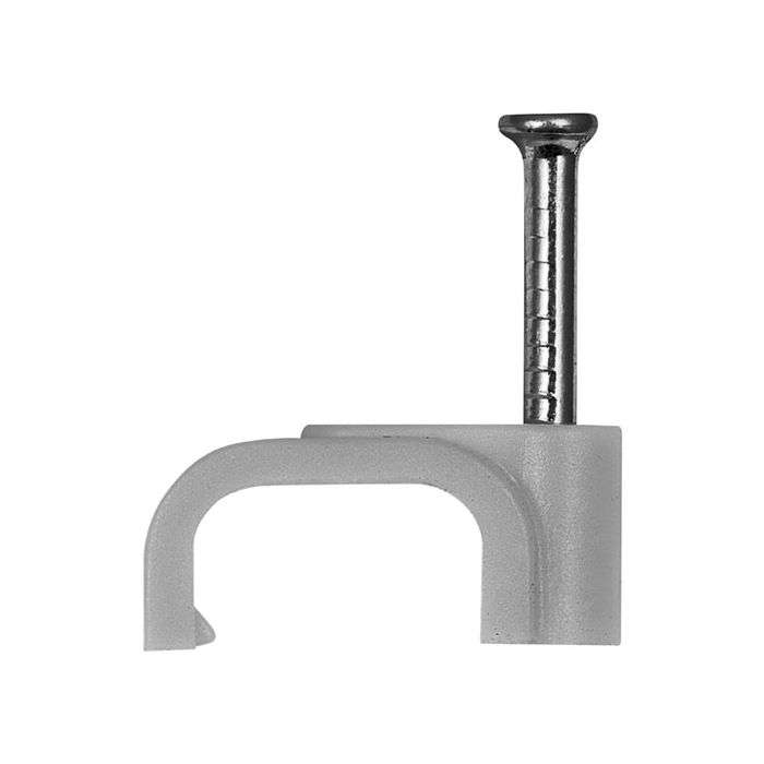 Flat Cable Clips 10.5mm - 100 Pack