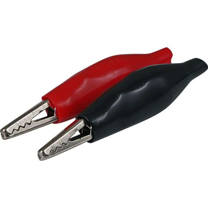 Glacier Medium Crocodile Clips 25mm - 4 Pack