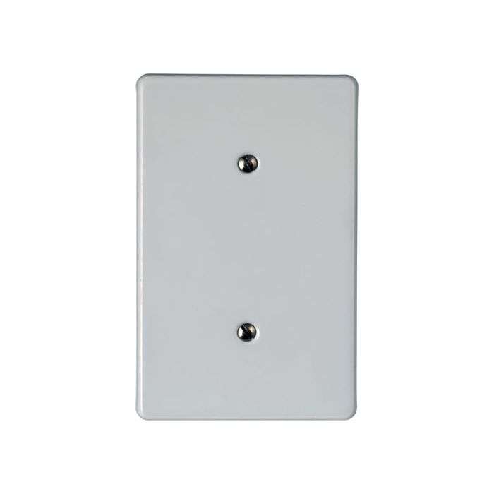 Crabtree Classic White Blank Cover Plate 2x4