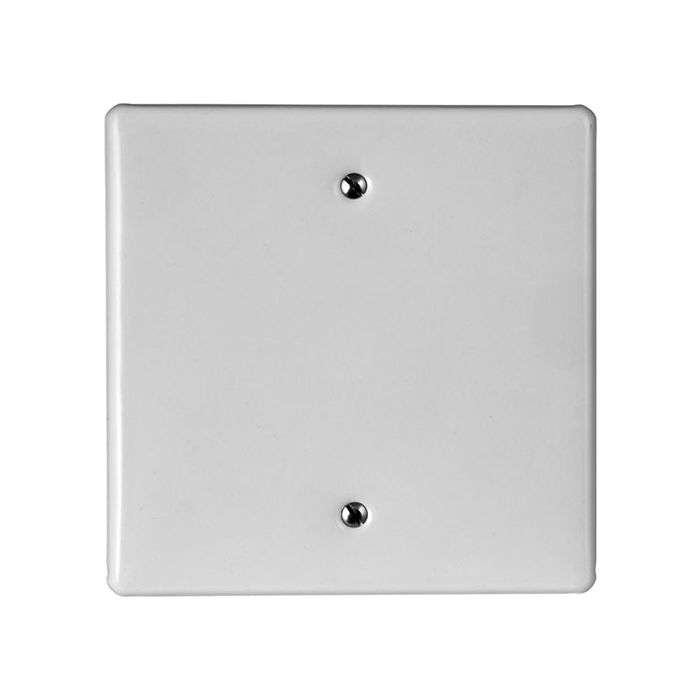 Crabtree Classic White Blank Cover Plate 4x4