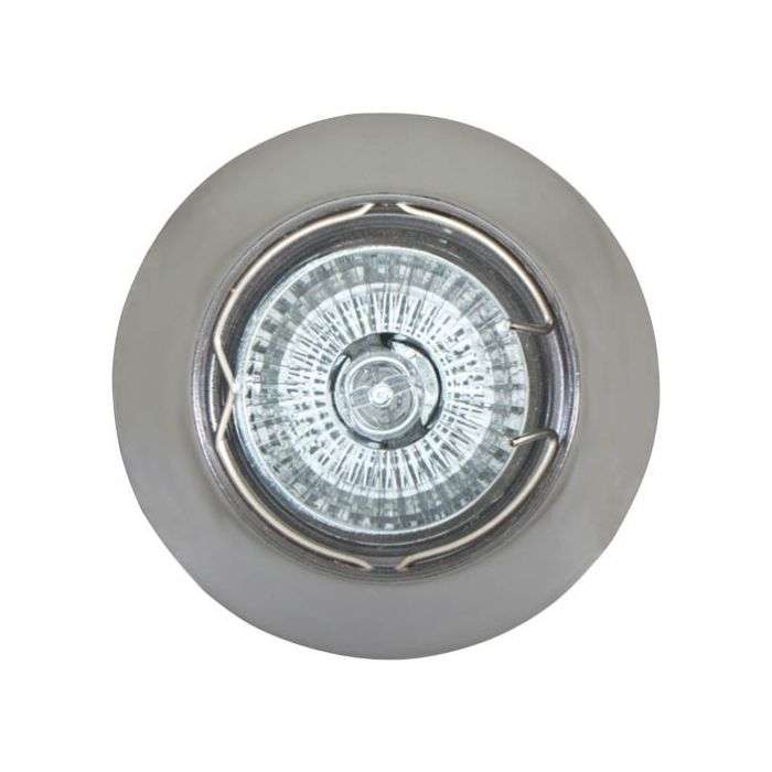 Eurolux Gun Metal Curved Rim Downlight 78mm