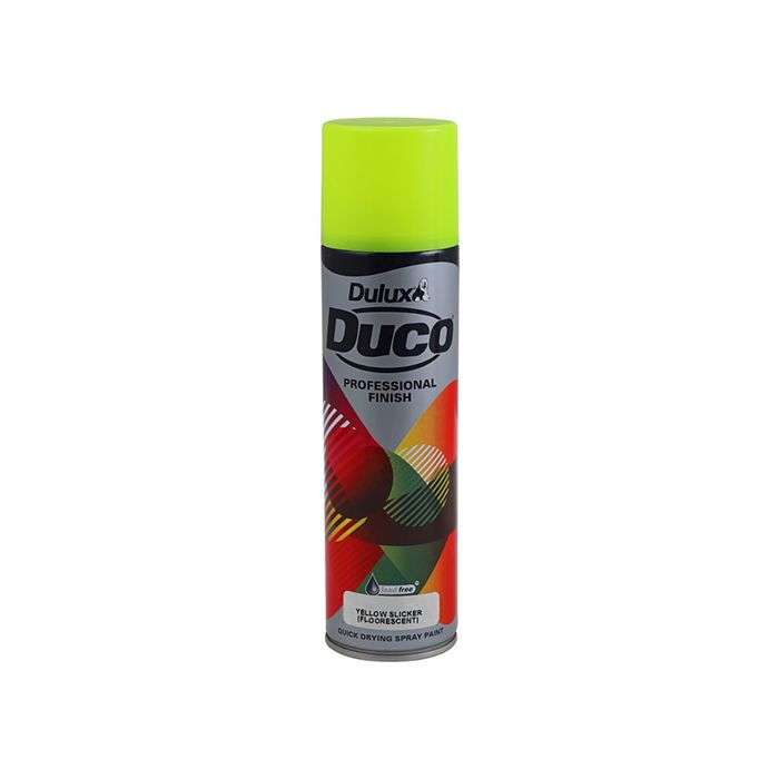 Dulux Ducospray Fluorescent 300ml - Yellow Slicker
