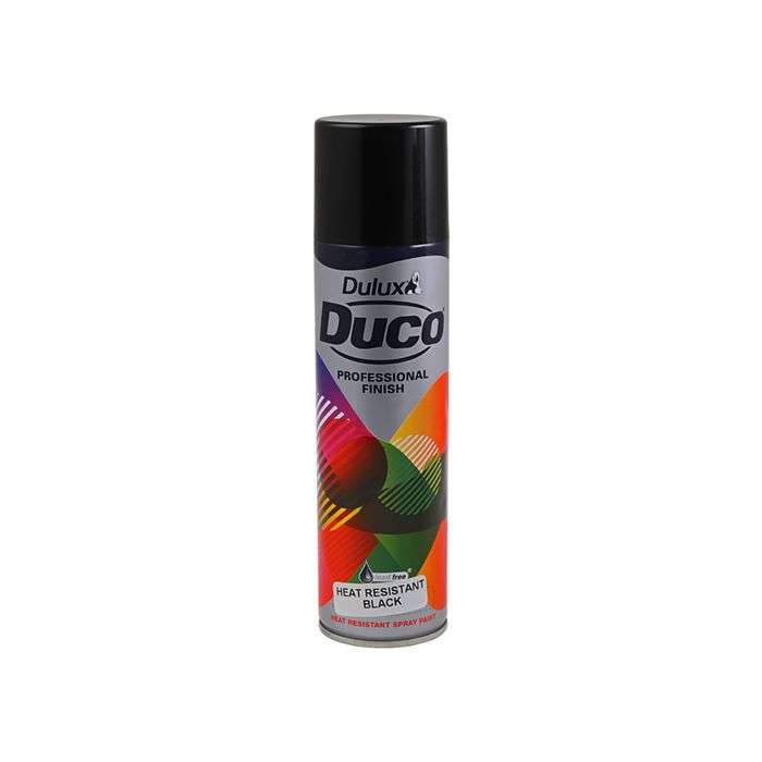 Dulux Ducospray Heat Resistant Black 300ml