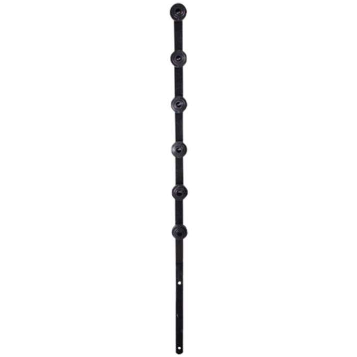 SRU 6 Line Straight Flat Electric Fence Bracket