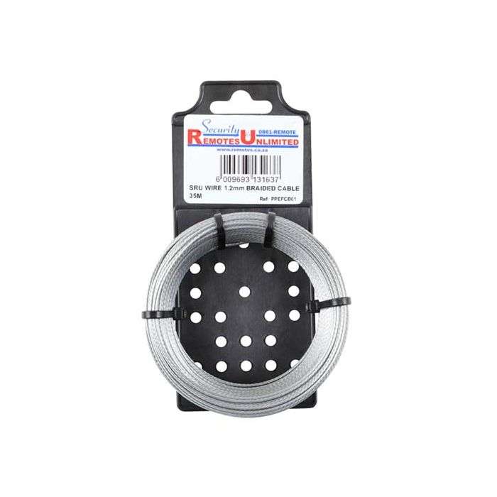 SRU Braided Electric Fence Wire 1.1mm x 35m