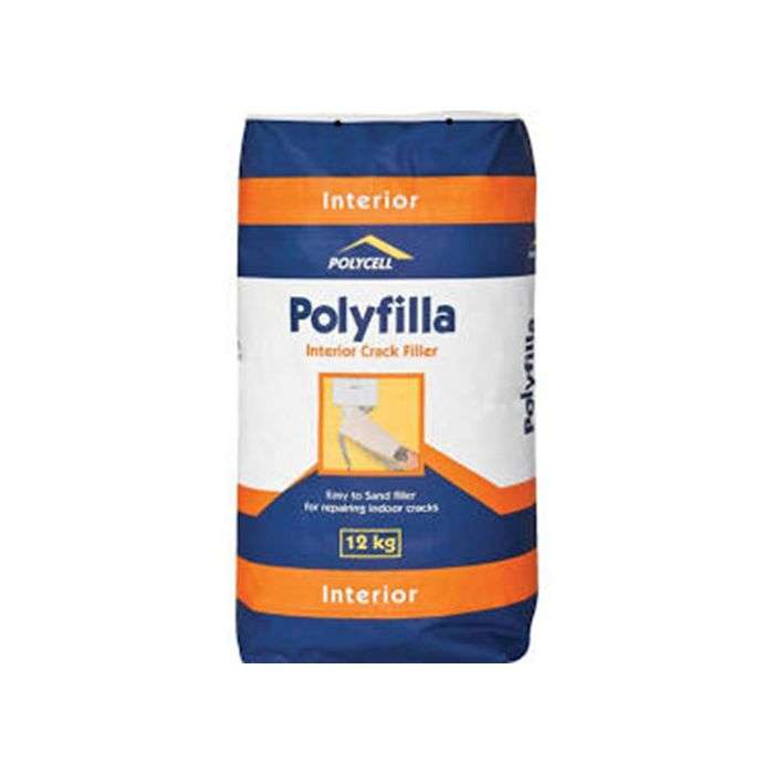 Polycell Polyfilla Interior Crack Filler 12kg