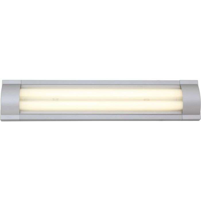 Eurolux Silver 2x18W Fluorescent Fitting