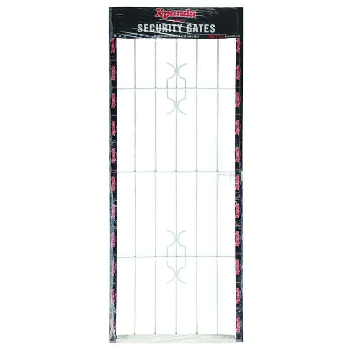 Xpanda White Homestyle Security Gate With Shootbolt 770 x 1950mm