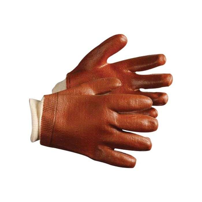 PVC Knitwrist Gloves Size 11