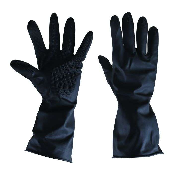 Rubber Builders Gloves Size 10