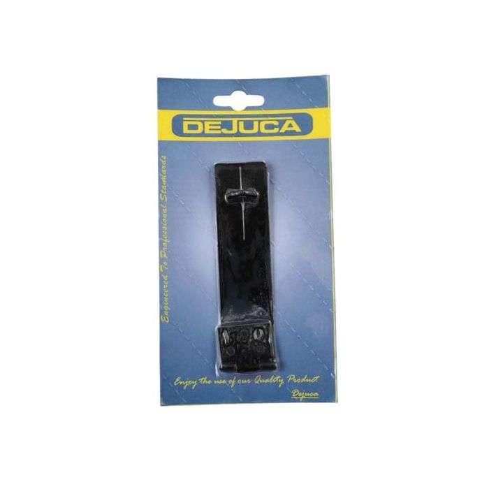 Dejuca Black Japanned Hasp & Staple 125mm