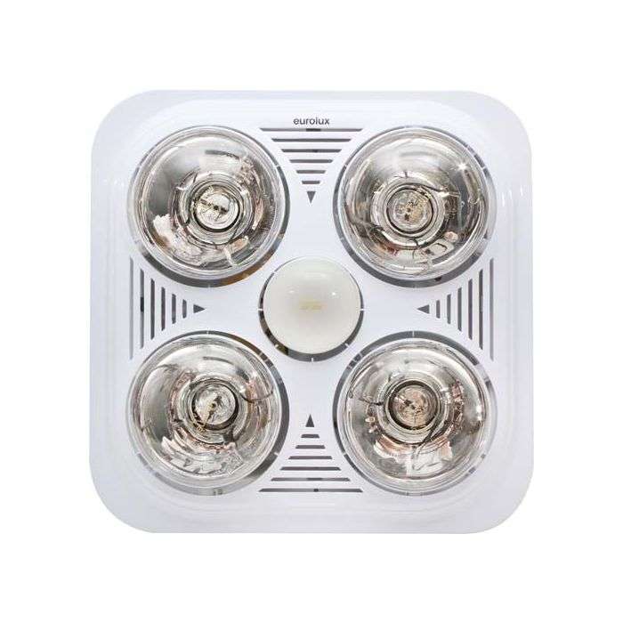 Eurolux Ceiling Bathroom Heater 4 x 275W