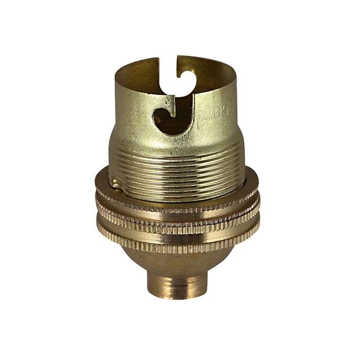 Brass Lamp Holder 10mm