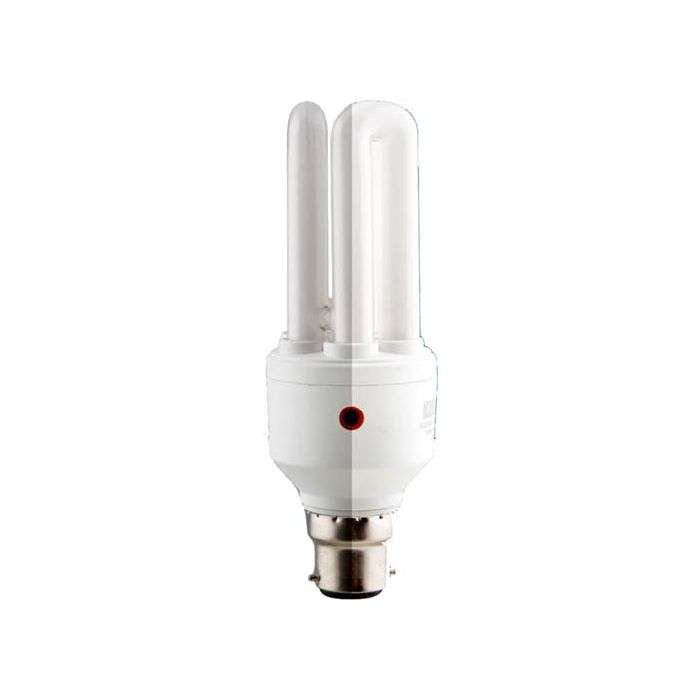 Eurolux 15W Cool White B22 Day & Night Sensor CFL Lamp
