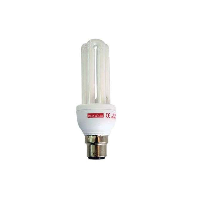 Eurolux 15W Cool White B22 CFL Lamp