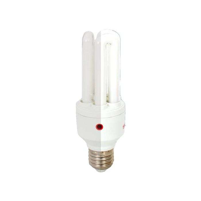 Eurolux 15W Cool White E27 Day & Night Sensor CFL Lamp