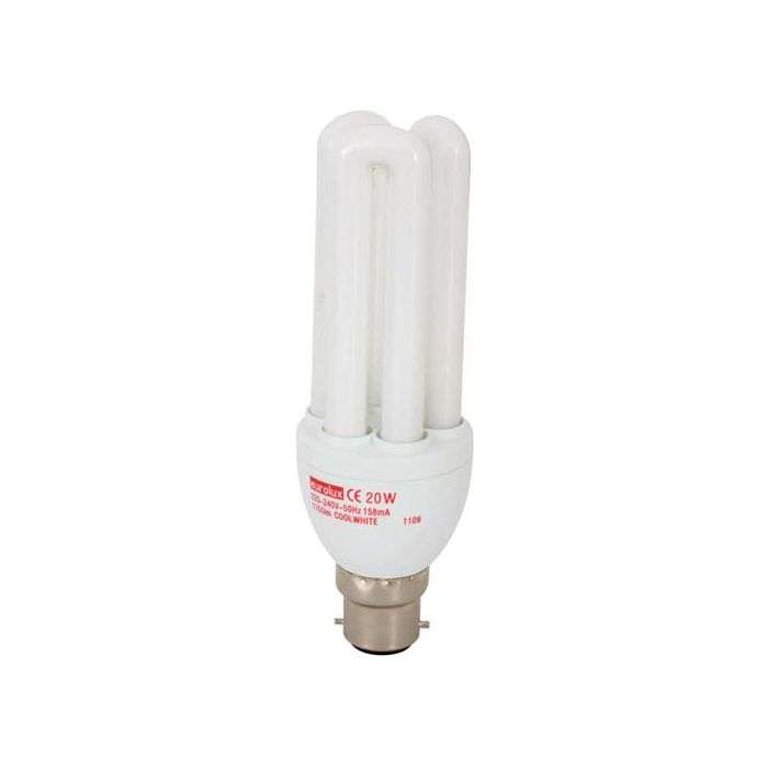Eurolux 20W Cool White B22 CFL Lamp