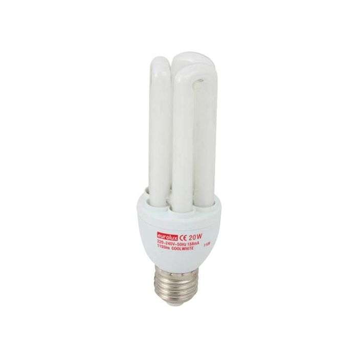 Eurolux 20W Cool White E27 CFL Lamp