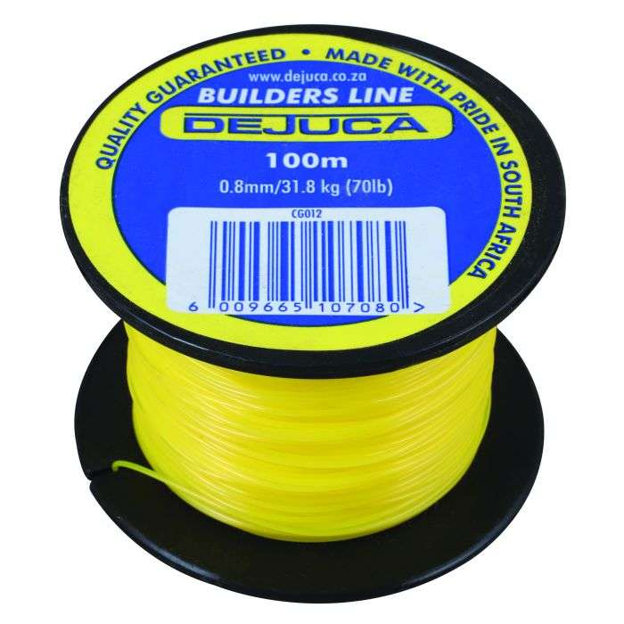 Dejuca Builders Nylon Line 31.8Kg 100M BL70