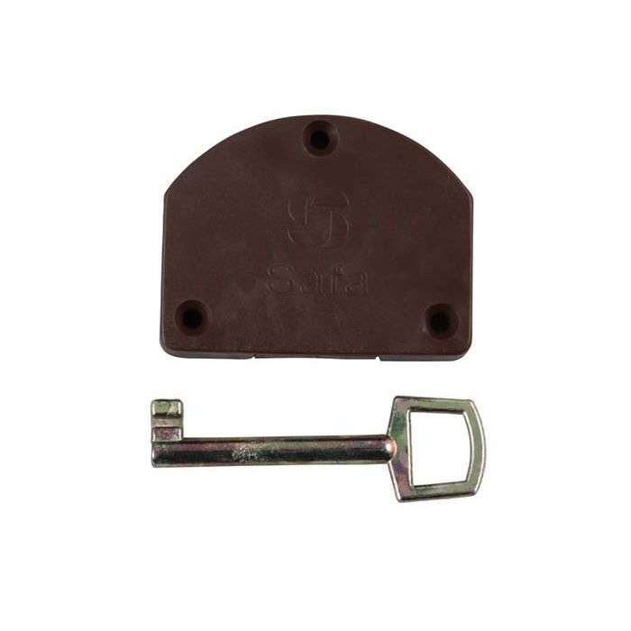 Dejuca Nylon Cupboard Lock 45 x 56mm