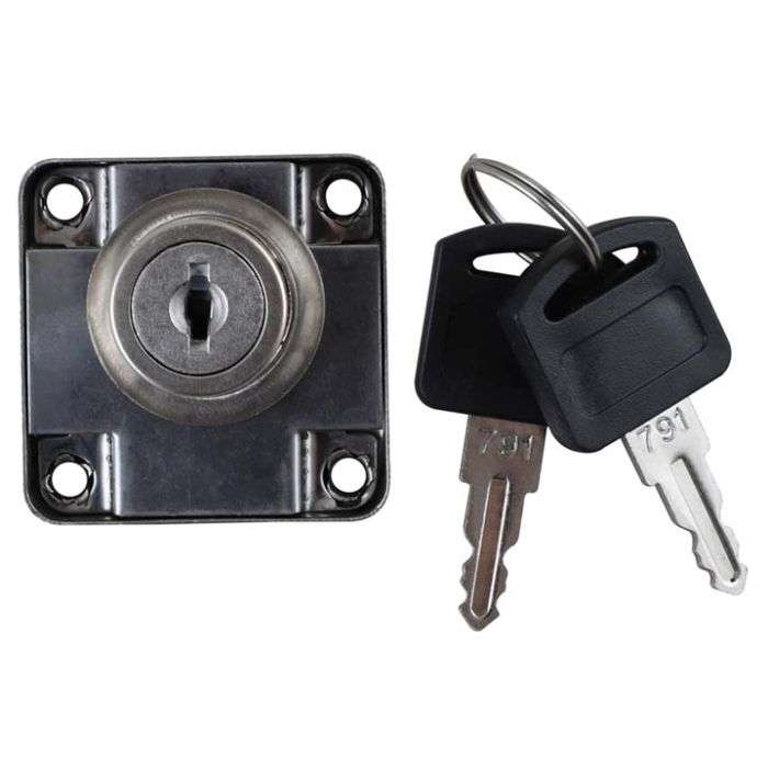 L&B Cupboard Drawer Lock 22mm
