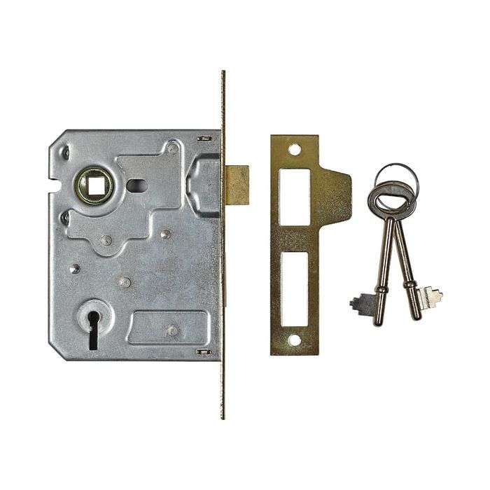 ChamberValue Brass Plated 2 Lever Sashlock