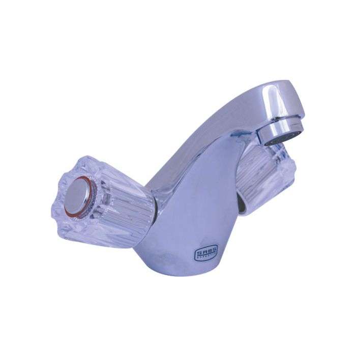 Icon Red Chrome Plated Aries Basin Mixer