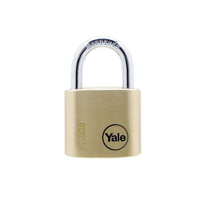 Yale Brass Padlocks 30mm- 2 Pack