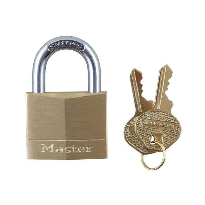 Master Lock Brass Padlock 40mm