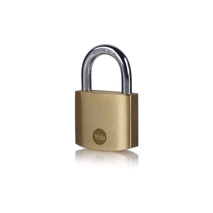 Yale Brass Padlocks 40mm- 4 Pack