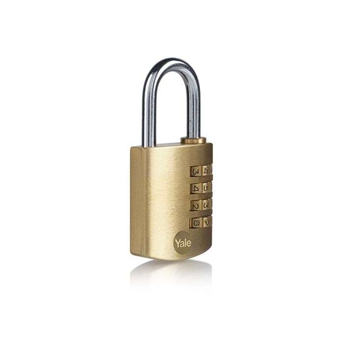 Yale Brass Combination Padlock 40mm