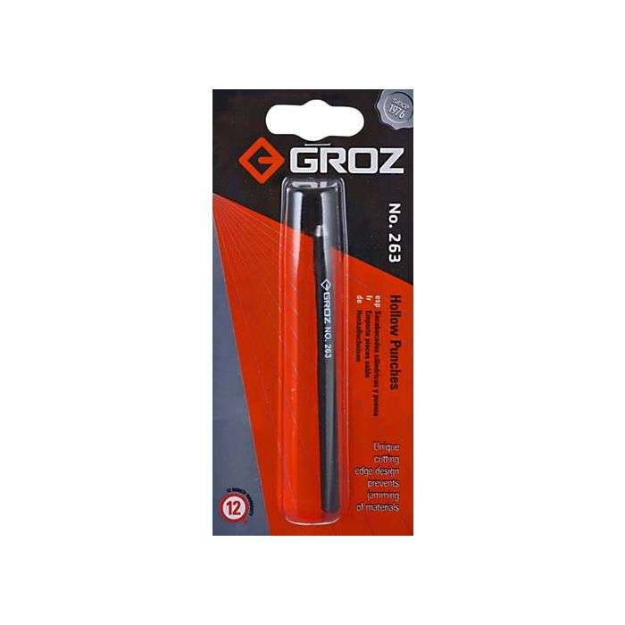 Groz Leather/Plastic Punch 3mm