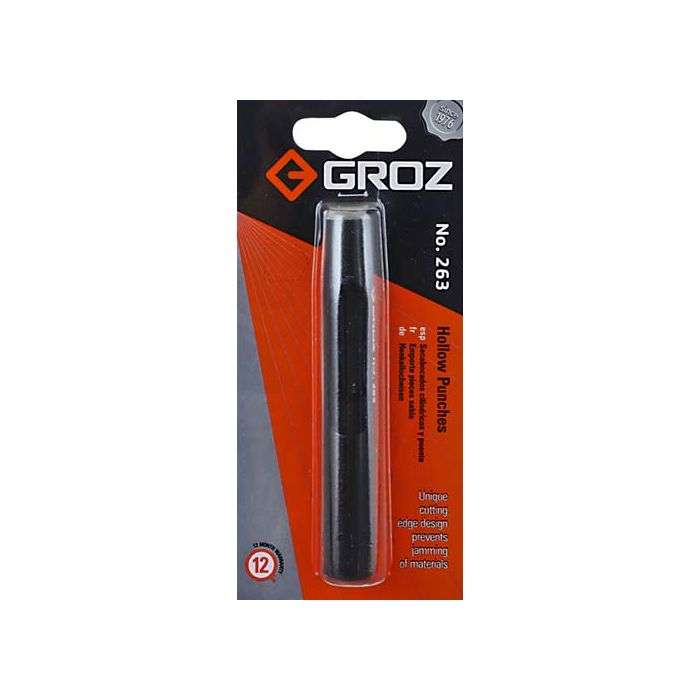 Groz Leather/Plastic Punch 11mm