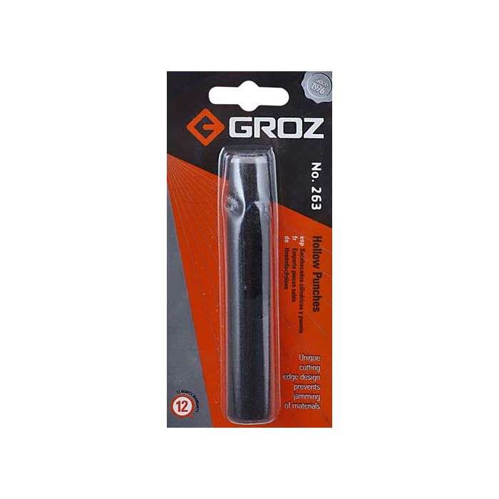 Groz Hollow Belt Punch 13mm