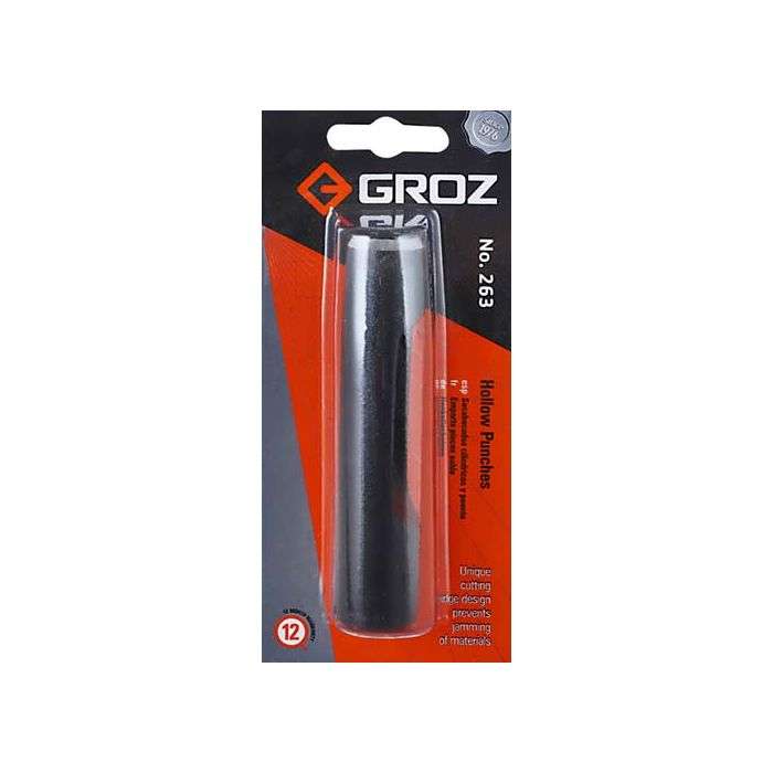 Groz Hollow Belt Punch 19mm