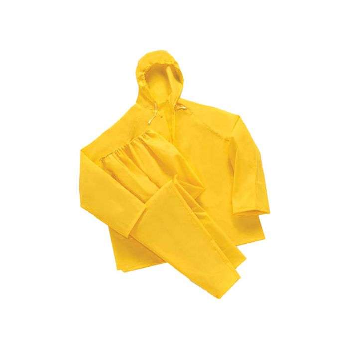 Yellow 2 Piece Rain Suits- M