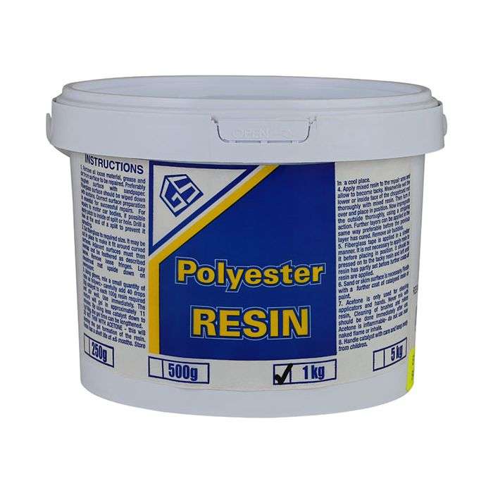 Glacier Polyester Resin With Catalyst 1kg