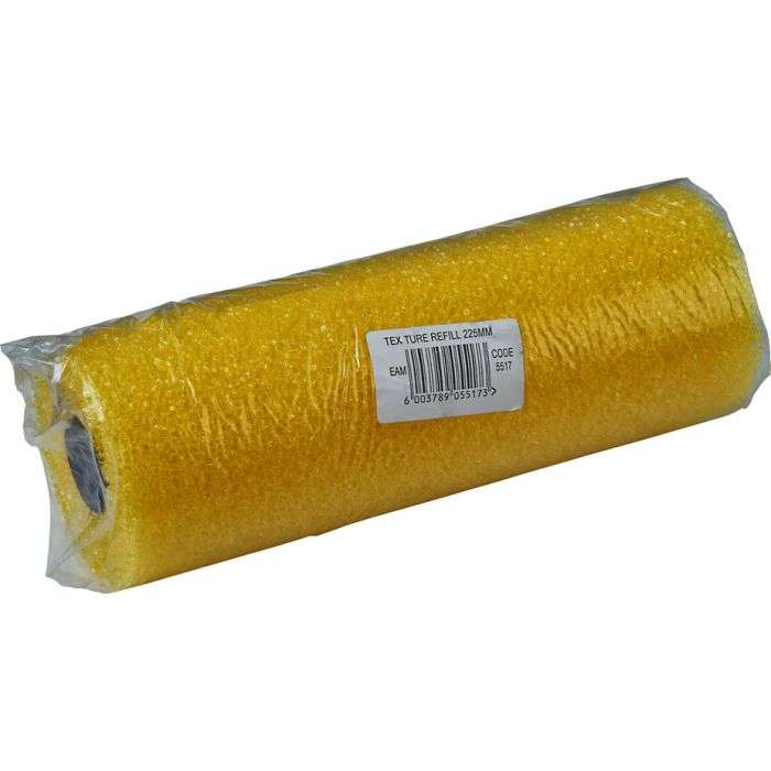 Academy Brushware Textured Foam Roller Refill 225mm